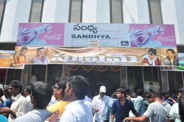Supreme Movie Team at Sandhya Theater